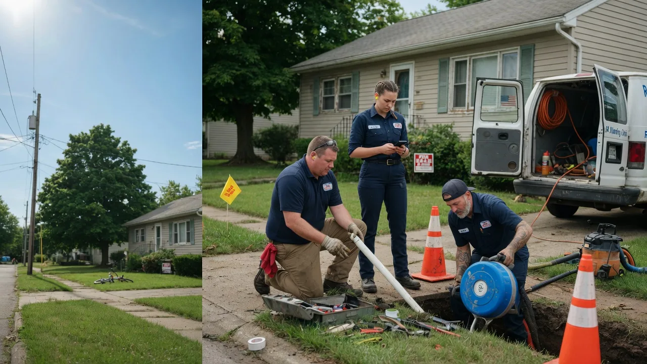 Sewer Line Repair in Grandin, ND near me